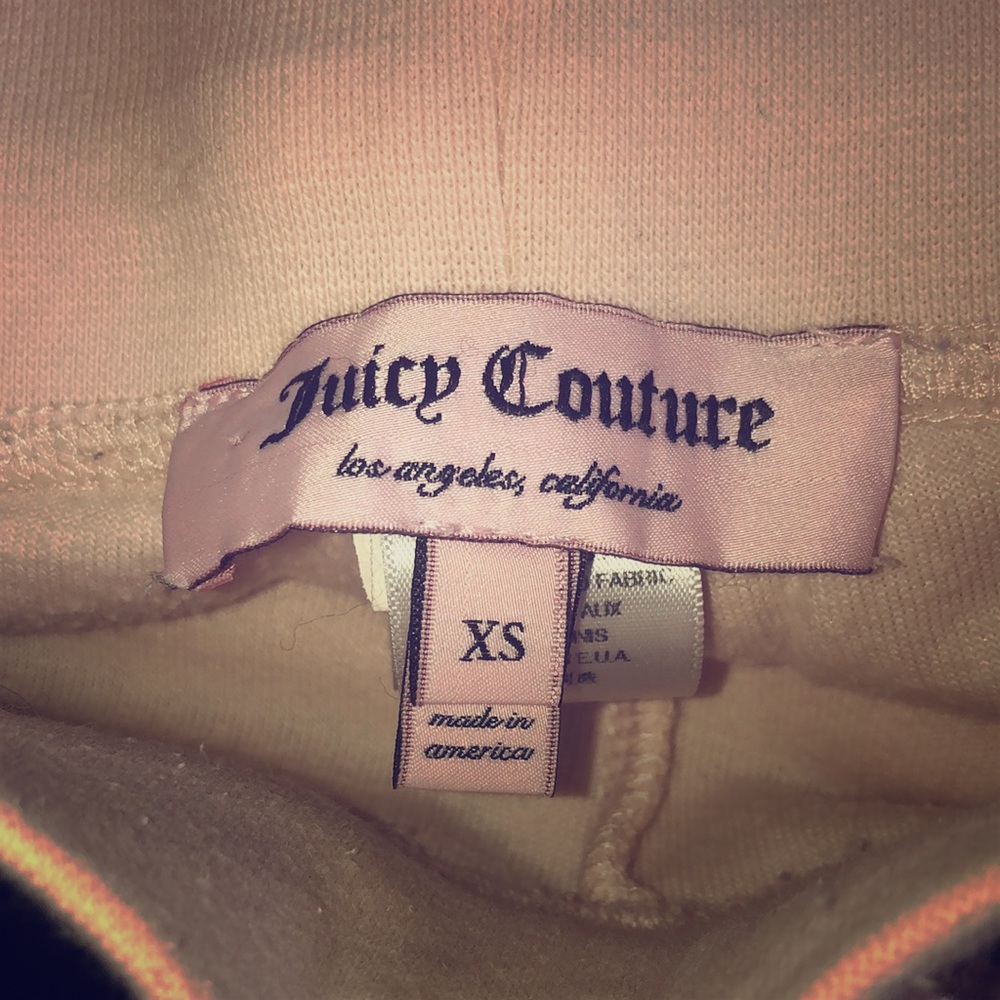 Light pink juicy couture sweatpants
